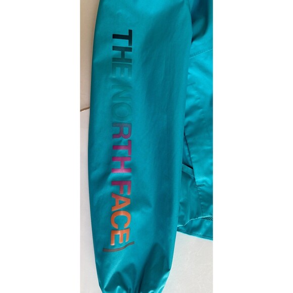 Girls The North Face Dryvent Aqua Zip Hooded Rain Wind Jacket Size 7/8 - Picture 6 of 13
